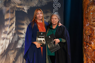 Photo from the TWoA Tainui 2025 Graduations (Ceremony 2 @ 2pm) held at Claudelands Event Centre in Hamilton, Waikato, New Zealand on Tuesday, 29 April, 2025. Photography by Mike Walen / KeyImagery Photography. Copyright: © 2025 Te Wānanga o Aotearoa.