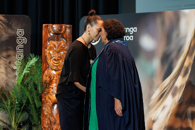 Photo from the TWoA Whirikoka 2024 Graduation (Gisborne), held at the War Memorial Theatre, Gisborne, East Coast, New Zealand on Wednesday 10 April, 2024. Photo by Mike Walen / KeyImagery Photography. Copyright: © Te Wānanga o Aotearoa.