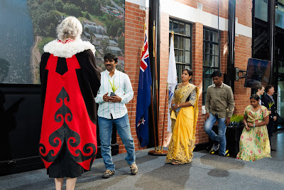 Photo from the HCC NZ Citizenship Ceremony (Morning) held in The Atrium, Wintec/Te Pukenga, Hamilton, Waikato, New Zealand at 10:00am on Monday, 12 February, 2024. Photo: Mike Walen / KeyImagery Photography. Copyright: © Hamilton City Council.