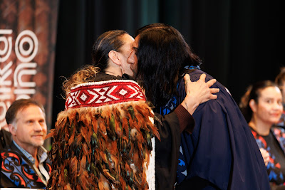 Photo from the TWoA Tāmaki Makaurau 2023 Graduations (Ceremony 4 @ 10am), held at the Due Drop Events Centre, Manukau, Auckland, New Zealand on Thursday, 8 June, 2023. Photo: Mike Walen / KeyImagery Photography. Copyright: © Te Wānanga o Aotearoa.