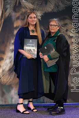 Photo from the TWoA Tainui 2025 Graduations (Ceremony 2 @ 2pm) held at Claudelands Event Centre in Hamilton, Waikato, New Zealand on Tuesday, 29 April, 2025. Photography by Mike Walen / KeyImagery Photography. Copyright: © 2025 Te Wānanga o Aotearoa.