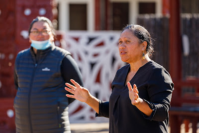 Photo from the Waikato Diocesan Year 11 Camp held at Tūrangawaewae Marae, Ngaruawahia, Waikato, New Zealand. Taken: Thursday, 5 May 2022. Photography: Mike Walen / KeyImagery Photography. Copyright: © Waikato Diocesan School for Girls.