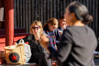 Photo from the Waikato Diocesan Year 11 Camp held at Tūrangawaewae Marae, Ngaruawahia, Waikato, New Zealand. Taken: Thursday, 5 May 2022. Photography: Mike Walen / KeyImagery Photography. Copyright: © Waikato Diocesan School for Girls.