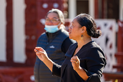 Photo from the Waikato Diocesan Year 11 Camp held at Tūrangawaewae Marae, Ngaruawahia, Waikato, New Zealand. Taken: Thursday, 5 May 2022. Photography: Mike Walen / KeyImagery Photography. Copyright: © Waikato Diocesan School for Girls.