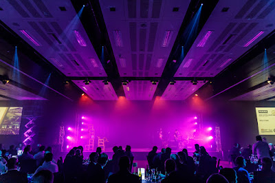 Photo from the Gala Dinner on Day 2 of the HIANZ Conference & Trade Show 2019 held at the Claudelands Events Centre, Hamilton, New Zealand. Taken: Thursday, 4 July 2019. Photography: Mike Walen / KeyImagery Photography. Copyright: © HIANZ.