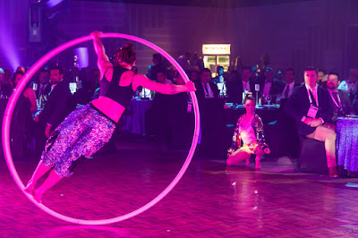 Photo from the Gala Dinner on Day 2 of the HIANZ Conference & Trade Show 2019 held at the Claudelands Events Centre, Hamilton, New Zealand. Taken: Thursday, 4 July 2019. Photography: Mike Walen / KeyImagery Photography. Copyright: © HIANZ.