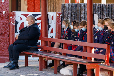 Photo from the Waikato Diocesan Year 11 Camp held at Tūrangawaewae Marae, Ngaruawahia, Waikato, New Zealand. Taken: Thursday, 5 May 2022. Photography: Mike Walen / KeyImagery Photography. Copyright: © Waikato Diocesan School for Girls.
