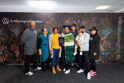 Photo from the TWoA Tainui 2022 Graduations (Mangakotukutuku), held at the Mangakotukutuku Campus, Hamilton, Waikato, New Zealand. Taken: Friday 9 September, 2022. Photo: Mike Walen / KeyImagery Photography. Copyright: © Te Wananga o Aotearoa.