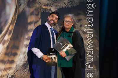 Photo from the TWoA Tainui 2025 Graduations (Ceremony 2 @ 2pm) held at Claudelands Event Centre in Hamilton, Waikato, New Zealand on Tuesday, 29 April, 2025. Photography by Mike Walen / KeyImagery Photography. Copyright: © 2025 Te Wānanga o Aotearoa.