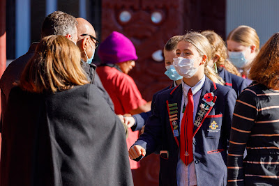 Photo from the Waikato Diocesan Year 11 Camp held at Tūrangawaewae Marae, Ngaruawahia, Waikato, New Zealand. Taken: Thursday, 5 May 2022. Photography: Mike Walen / KeyImagery Photography. Copyright: © Waikato Diocesan School for Girls.