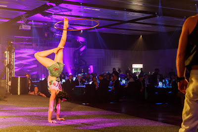 Photo from the Gala Dinner on Day 2 of the HIANZ Conference & Trade Show 2019 held at the Claudelands Events Centre, Hamilton, New Zealand. Taken: Thursday, 4 July 2019. Photography: Mike Walen / KeyImagery Photography. Copyright: © HIANZ.