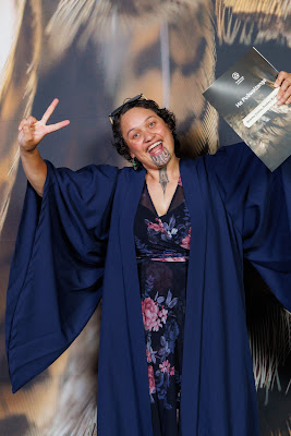 Photo from the TWoA Tainui 2025 Graduations (Ceremony 2 @ 2pm) held at Claudelands Event Centre in Hamilton, Waikato, New Zealand on Tuesday, 29 April, 2025. Photography by Mike Walen / KeyImagery Photography. Copyright: © 2025 Te Wānanga o Aotearoa.