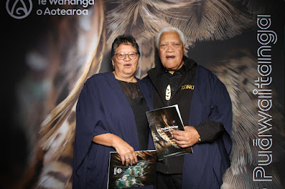 Booth photo from the TWoA Tainui 2025 Graduations (Ceremony 1 @ 10am) held at Claudelands Event Centre in Hamilton, Waikato, New Zealand on Tuesday, 29 April, 2025. Photography by InstaBooth / KeyImagery Photography. Copyright: © 2025 Te Wānanga o Aotearoa.
