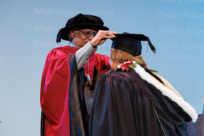 Photo from Ceremony 2 of the TWoA Tāmaki Makaurau 2025 Graduations (March 2025) held at the Mangere Arts Centre in Auckland, New Zealand on Wednesday, 12 March, 2025. Photo by Mike Walen / KeyImagery Photography. Copyright: © 2025 Te Wānanga o Aotearoa.