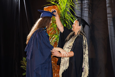 Ceremony photo from the TWoA Tainui 2023 Graduations (Ceremony 3 - Thursday Morning), held at Hamilton Boys High School, Hamilton, Waikato, New Zealand on Thursday, 20 April, 2023. Photo: Mike Walen / KeyImagery Photography. Copyright: © Te Wānanga o Aotearoa.