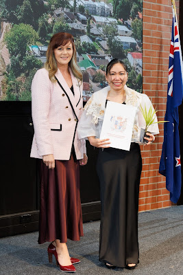Photo from the HCC NZ Citizenship Ceremony 2 (Afternoon) held at The Atrium, Wintec/Te Pukenga, Hamilton, Waikato, New Zealand at 3:30pm on Monday, 12 August, 2024. Photo: Mike Walen / KeyImagery Photography. Copyright: © Hamilton City Council.