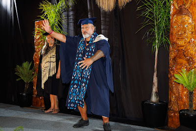 Ceremony photo from the TWoA Tainui 2023 Graduations (Ceremony 3 - Thursday Morning), held at Hamilton Boys High School, Hamilton, Waikato, New Zealand on Thursday, 20 April, 2023. Photo: Mike Walen / KeyImagery Photography. Copyright: © Te Wānanga o Aotearoa.