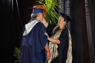 Ceremony photo from the TWoA Tainui 2023 Graduations (Ceremony 3 - Thursday Morning), held at Hamilton Boys High School, Hamilton, Waikato, New Zealand on Thursday, 20 April, 2023. Photo: Mike Walen / KeyImagery Photography. Copyright: © Te Wānanga o Aotearoa.