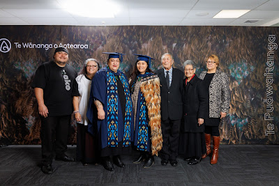 Photo from the TWoA Tainui 2022 Graduations (Mangakotukutuku), held at the Mangakotukutuku Campus, Hamilton, Waikato, New Zealand. Taken: Friday 9 September, 2022. Photo: Mike Walen / KeyImagery Photography. Copyright: © Te Wananga o Aotearoa.