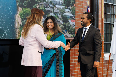 Photo from the HCC NZ Citizenship Ceremony 2 (Afternoon) held at The Atrium, Wintec/Te Pukenga, Hamilton, Waikato, New Zealand at 3:30pm on Monday, 12 August, 2024. Photo: Mike Walen / KeyImagery Photography. Copyright: © Hamilton City Council.