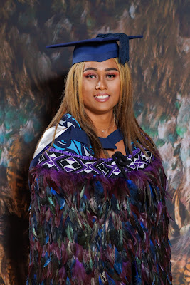 Studio photo from the TWoA Tainui 2023 Graduations (Ceremony 3 - Thursday Morning), held at Hamilton Boys High School, Hamilton, Waikato, New Zealand on Thursday, 20 April, 2023. Photo: Mike Walen / KeyImagery Photography. Copyright: © Te Wānanga o Aotearoa.