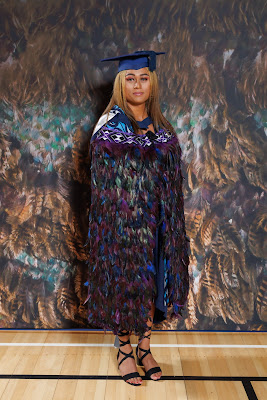 Studio photo from the TWoA Tainui 2023 Graduations (Ceremony 3 - Thursday Morning), held at Hamilton Boys High School, Hamilton, Waikato, New Zealand on Thursday, 20 April, 2023. Photo: Mike Walen / KeyImagery Photography. Copyright: © Te Wānanga o Aotearoa.