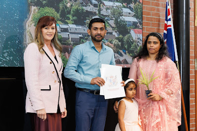 Photo from the HCC NZ Citizenship Ceremony 2 (Afternoon) held at The Atrium, Wintec/Te Pukenga, Hamilton, Waikato, New Zealand at 3:30pm on Monday, 12 August, 2024. Photo: Mike Walen / KeyImagery Photography. Copyright: © Hamilton City Council.