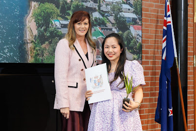 Photo from the HCC NZ Citizenship Ceremony 2 (Afternoon) held at The Atrium, Wintec/Te Pukenga, Hamilton, Waikato, New Zealand at 3:30pm on Monday, 12 August, 2024. Photo: Mike Walen / KeyImagery Photography. Copyright: © Hamilton City Council.
