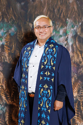 Studio photo from the TWoA Tainui 2023 Graduations (Ceremony 3 - Thursday Morning), held at Hamilton Boys High School, Hamilton, Waikato, New Zealand on Thursday, 20 April, 2023. Photo: Mike Walen / KeyImagery Photography. Copyright: © Te Wānanga o Aotearoa.
