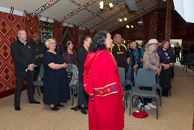 Photo from the TWoA Waiariki 2023 Graduations (Kawerau), held at  Rautahi Marae, Kawerau, Bay of Plenty, New Zealand on Friday, 2 June, 2023. Photo: Alick Saunders for KeyImagery Photography. Copyright: © Te Wānanga o Aotearoa.