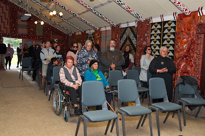 Photo from the TWoA Waiariki 2023 Graduations (Kawerau), held at  Rautahi Marae, Kawerau, Bay of Plenty, New Zealand on Friday, 2 June, 2023. Photo: Alick Saunders for KeyImagery Photography. Copyright: © Te Wānanga o Aotearoa.