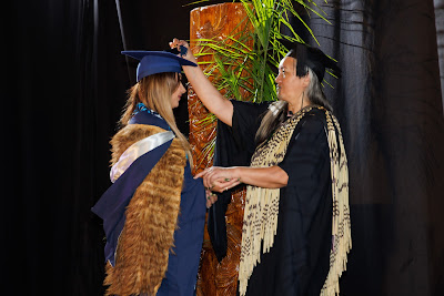 Ceremony photo from the TWoA Tainui 2023 Graduations (Ceremony 3 - Thursday Morning), held at Hamilton Boys High School, Hamilton, Waikato, New Zealand on Thursday, 20 April, 2023. Photo: Mike Walen / KeyImagery Photography. Copyright: © Te Wānanga o Aotearoa.