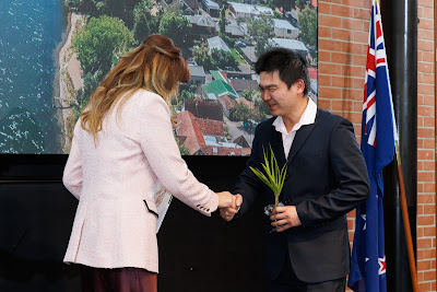 Photo from the HCC NZ Citizenship Ceremony 2 (Afternoon) held at The Atrium, Wintec/Te Pukenga, Hamilton, Waikato, New Zealand at 3:30pm on Monday, 12 August, 2024. Photo: Mike Walen / KeyImagery Photography. Copyright: © Hamilton City Council.