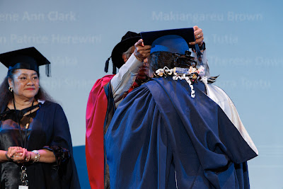 Photo from Ceremony 2 of the TWoA Tāmaki Makaurau 2025 Graduations (March 2025) held at the Mangere Arts Centre in Auckland, New Zealand on Wednesday, 12 March, 2025. Photo by Mike Walen / KeyImagery Photography. Copyright: © 2025 Te Wānanga o Aotearoa.