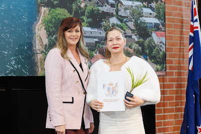 Photo from the HCC NZ Citizenship Ceremony 2 (Afternoon) held at The Atrium, Wintec/Te Pukenga, Hamilton, Waikato, New Zealand at 3:30pm on Monday, 12 August, 2024. Photo: Mike Walen / KeyImagery Photography. Copyright: © Hamilton City Council.