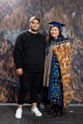 Photo from the TWoA Tainui 2022 Graduations (Mangakotukutuku), held at the Mangakotukutuku Campus, Hamilton, Waikato, New Zealand. Taken: Friday 9 September, 2022. Photo: Mike Walen / KeyImagery Photography. Copyright: © Te Wananga o Aotearoa.