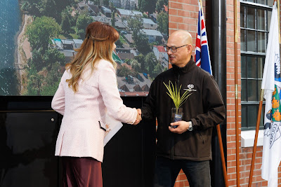 Photo from the HCC NZ Citizenship Ceremony 1 (Morning) held at The Atrium, Wintec/Te Pukenga, Hamilton, Waikato, New Zealand at 10:00am on Monday, 12 August, 2024. Photo: Mike Walen / KeyImagery Photography. Copyright: © Hamilton City Council.