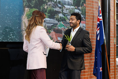Photo from the HCC NZ Citizenship Ceremony 2 (Afternoon) held at The Atrium, Wintec/Te Pukenga, Hamilton, Waikato, New Zealand at 3:30pm on Monday, 12 August, 2024. Photo: Mike Walen / KeyImagery Photography. Copyright: © Hamilton City Council.