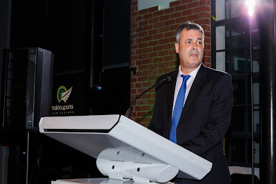 Photo from the Holiday Parks Association of New Zealand 2018 Awards Dinner held at Wintec Atrium, Hamilton, New Zealand. Taken: Wednesday, 25 July 2018. Photography: Mike Walen / KeyImagery Photography. Copyright: © Holiday Parks Association of New Zealand.