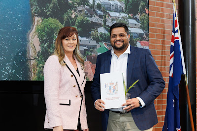 Photo from the HCC NZ Citizenship Ceremony 2 (Afternoon) held at The Atrium, Wintec/Te Pukenga, Hamilton, Waikato, New Zealand at 3:30pm on Monday, 12 August, 2024. Photo: Mike Walen / KeyImagery Photography. Copyright: © Hamilton City Council.