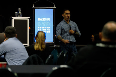 Photo from Day 1 of the 2021 HIANZ Conference held at the Energy Events Centre, Rotorua, New Zealand. Taken: Wednesday, 11 August 2021. Photography: Mike Walen / KeyImagery Photography. Copyright: © Hire Industry Association of New Zealand (Inc).