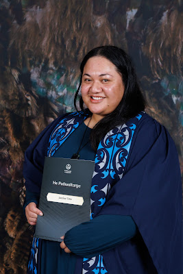 Photo from the TWoA Tāmaki Makaurau 2023 Graduations (Ceremony 5 @ 3pm), held at the Due Drop Events Centre, Manukau, Auckland, New Zealand on Thursday, 8 June, 2023. Photo: Mike Walen / KeyImagery Photography. Copyright: © Te Wānanga o Aotearoa.