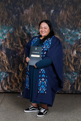 Photo from the TWoA Tāmaki Makaurau 2023 Graduations (Ceremony 5 @ 3pm), held at the Due Drop Events Centre, Manukau, Auckland, New Zealand on Thursday, 8 June, 2023. Photo: Mike Walen / KeyImagery Photography. Copyright: © Te Wānanga o Aotearoa.