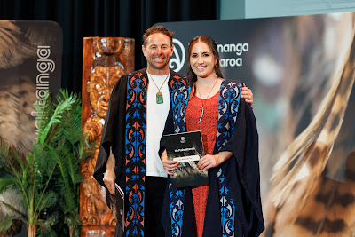 Photo from the TWoA Whirikoka 2024 Graduation (Gisborne), held at the War Memorial Theatre, Gisborne, East Coast, New Zealand on Wednesday 10 April, 2024. Photo by Mike Walen / KeyImagery Photography. Copyright: © Te Wānanga o Aotearoa.