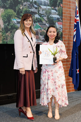 Photo from the HCC NZ Citizenship Ceremony 2 (Afternoon) held at The Atrium, Wintec/Te Pukenga, Hamilton, Waikato, New Zealand at 3:30pm on Monday, 12 August, 2024. Photo: Mike Walen / KeyImagery Photography. Copyright: © Hamilton City Council.