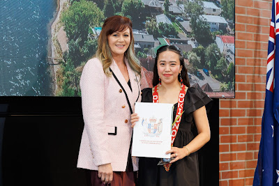 Photo from the HCC NZ Citizenship Ceremony 2 (Afternoon) held at The Atrium, Wintec/Te Pukenga, Hamilton, Waikato, New Zealand at 3:30pm on Monday, 12 August, 2024. Photo: Mike Walen / KeyImagery Photography. Copyright: © Hamilton City Council.
