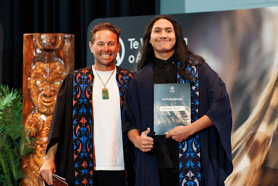 Photo from the TWoA Whirikoka 2024 Graduation (Gisborne), held at the War Memorial Theatre, Gisborne, East Coast, New Zealand on Wednesday 10 April, 2024. Photo by Mike Walen / KeyImagery Photography. Copyright: © Te Wānanga o Aotearoa.