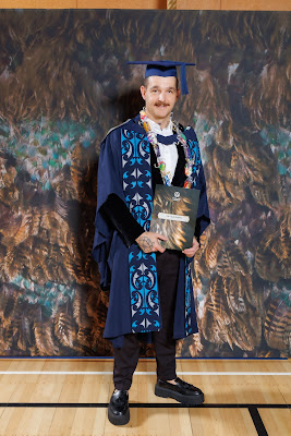 Studio photo from the TWoA Tainui 2023 Graduations (Ceremony 3 - Thursday Morning), held at Hamilton Boys High School, Hamilton, Waikato, New Zealand on Thursday, 20 April, 2023. Photo: Mike Walen / KeyImagery Photography. Copyright: © Te Wānanga o Aotearoa.
