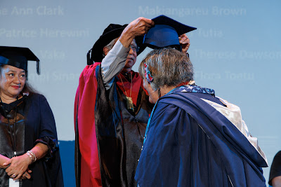 Photo from Ceremony 2 of the TWoA Tāmaki Makaurau 2025 Graduations (March 2025) held at the Mangere Arts Centre in Auckland, New Zealand on Wednesday, 12 March, 2025. Photo by Mike Walen / KeyImagery Photography. Copyright: © 2025 Te Wānanga o Aotearoa.