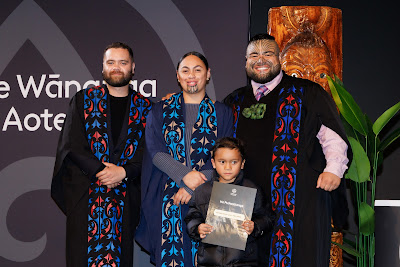 Photo from Ceremony 2 of the TWoA Tāmaki Makaurau 2025 Graduations (May 2025) held at the Mangere Arts Centre in Auckland, New Zealand on Monday, 26 May, 2025. Photo by Mike Walen / KeyImagery Photography. Copyright: © 2025 Te Wānanga o Aotearoa.